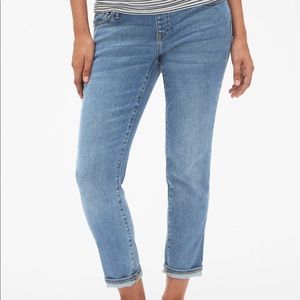 Maternity Soft Wear Full Panel Girlfriend Jeans